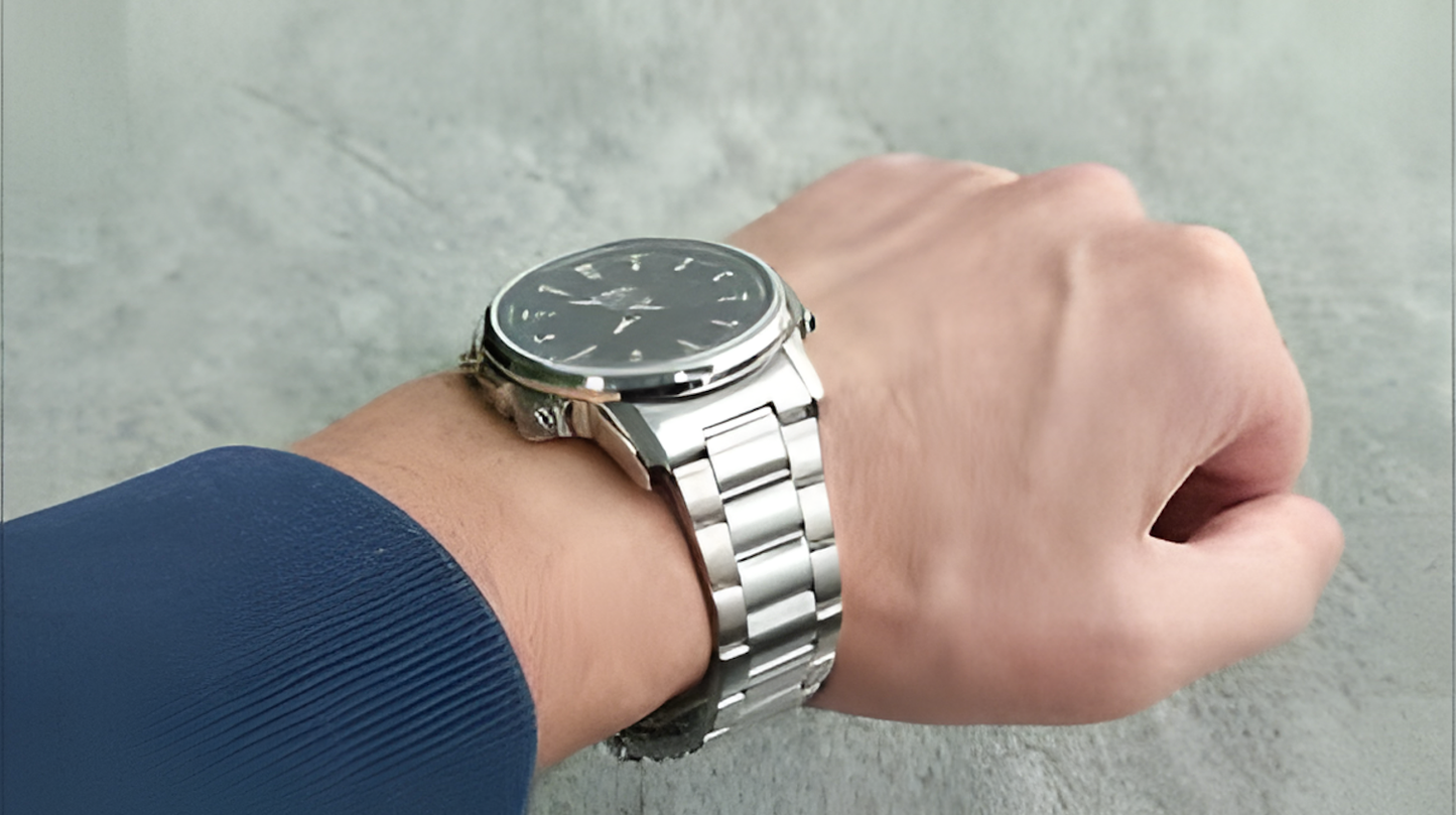 Casio AMW-880D Analog-Digital Watch – Dual Display, Stainless Steel Band & 100M Water Resistant | FutureTech