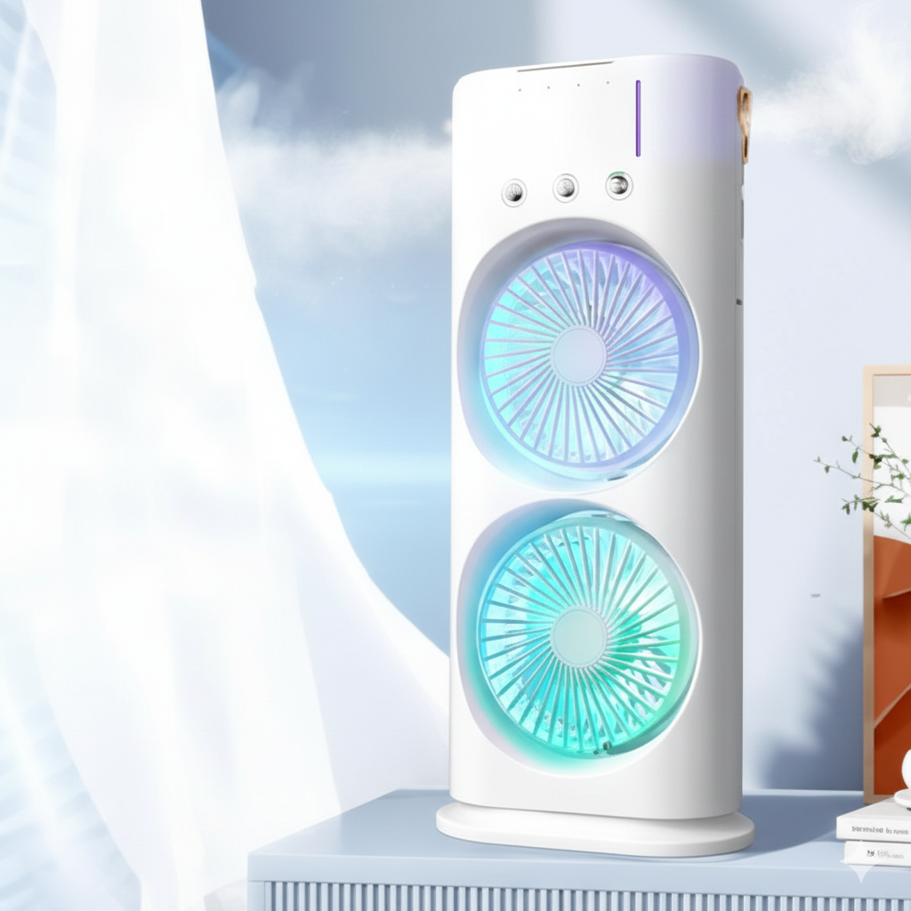 Double Cooling Fan – High Speed Dual Fan for Powerful Airflow