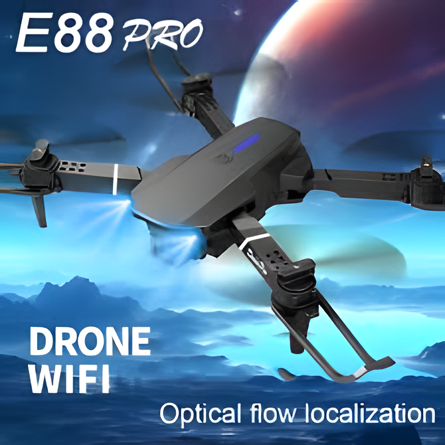 E99 Foldable Drone with Camera – WiFi FPV, Altitude Hold & HD Aerial Photography