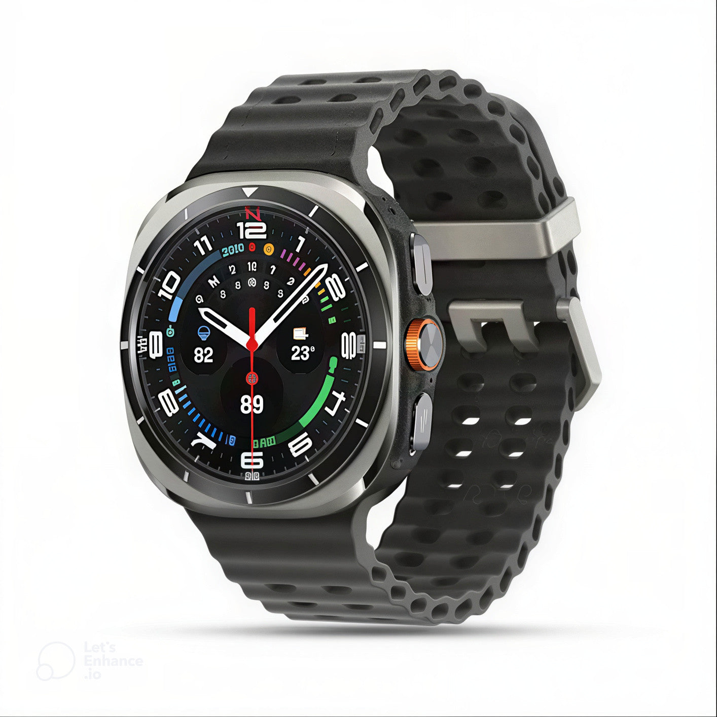 ساعة سامسونج جالكسي 7 – ساعة ذكية AMOLED، للياقة البدنية والمكالمات عبر البلوتوث