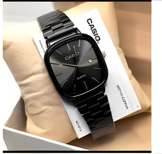 الساعة الرقمية A138 ذات السلسلة – تصميم كلاسيكي وسوار من الفولاذ المقاوم للصدأ