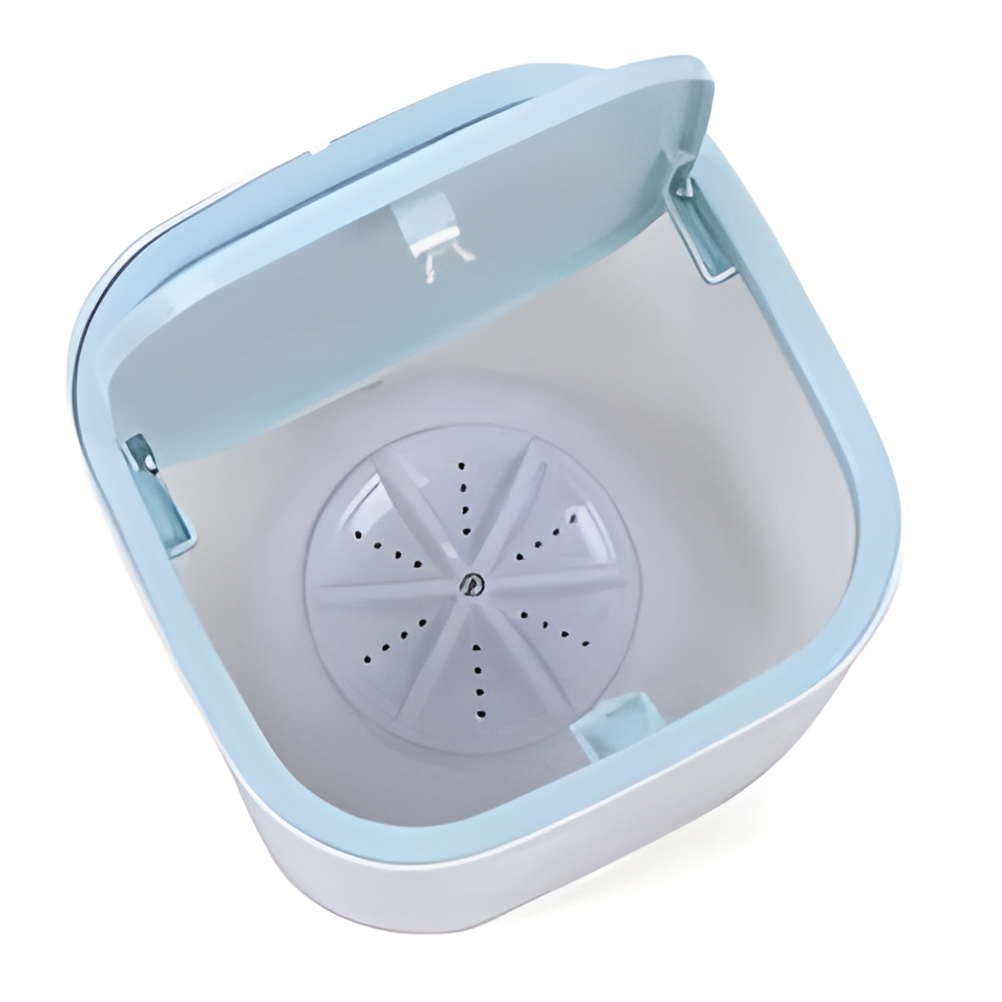 Folding Portable Washing Machine – Mini Compact Washer for Clothes, Baby Items & Travel