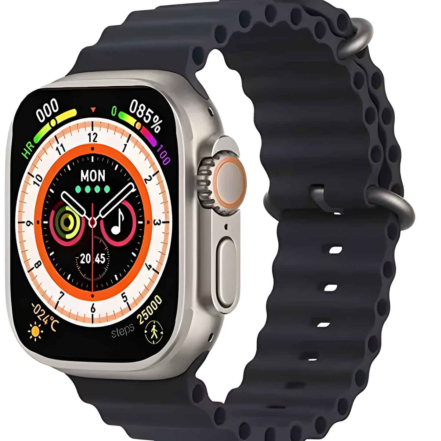 KW9 Max Smart Watch – AMOLED Display, Bluetooth Calling & Advanced Fitness Tracking